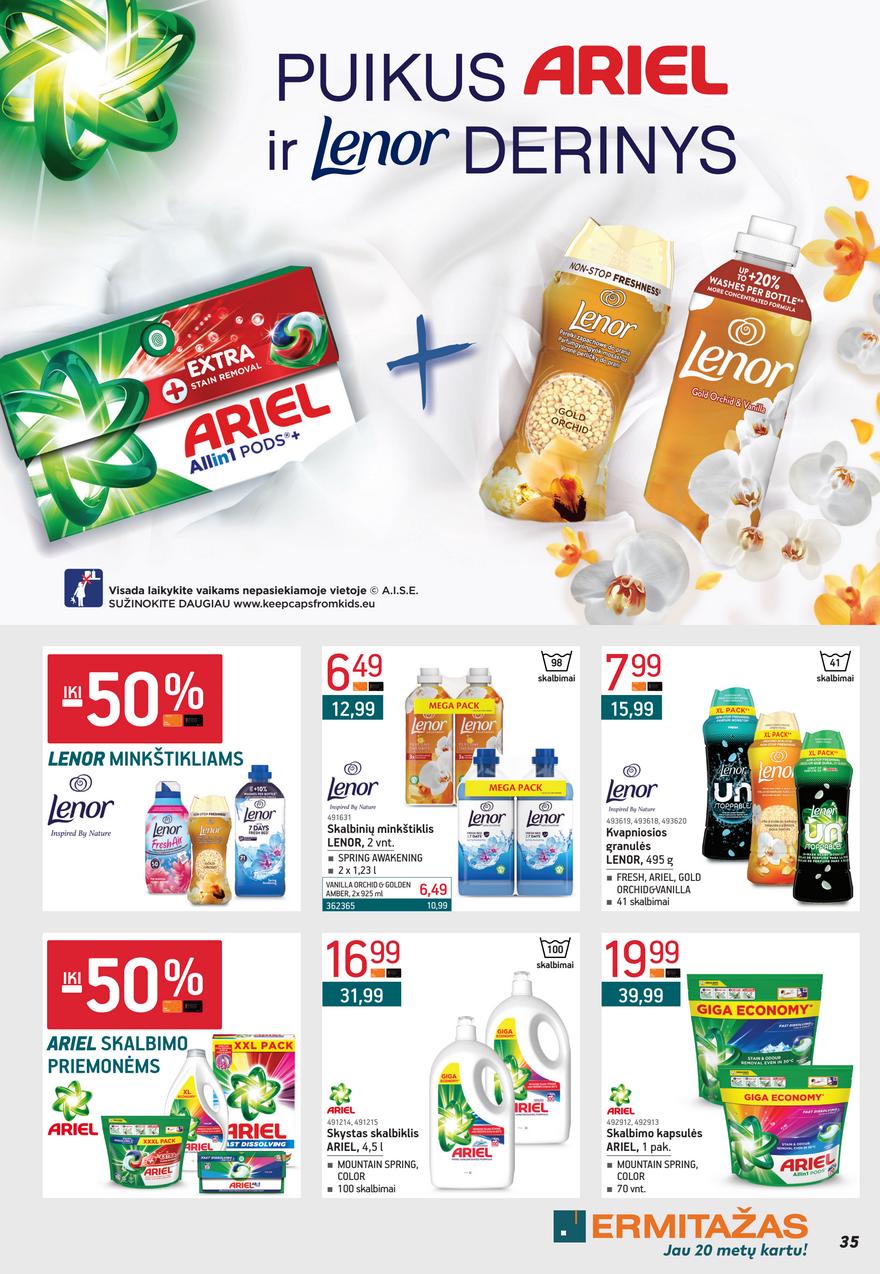 Ermitažas leidinys akcijos nuo 
  2025-07-01 iki 
  2025-08-03 | Leidinukas.lt puslapis 35