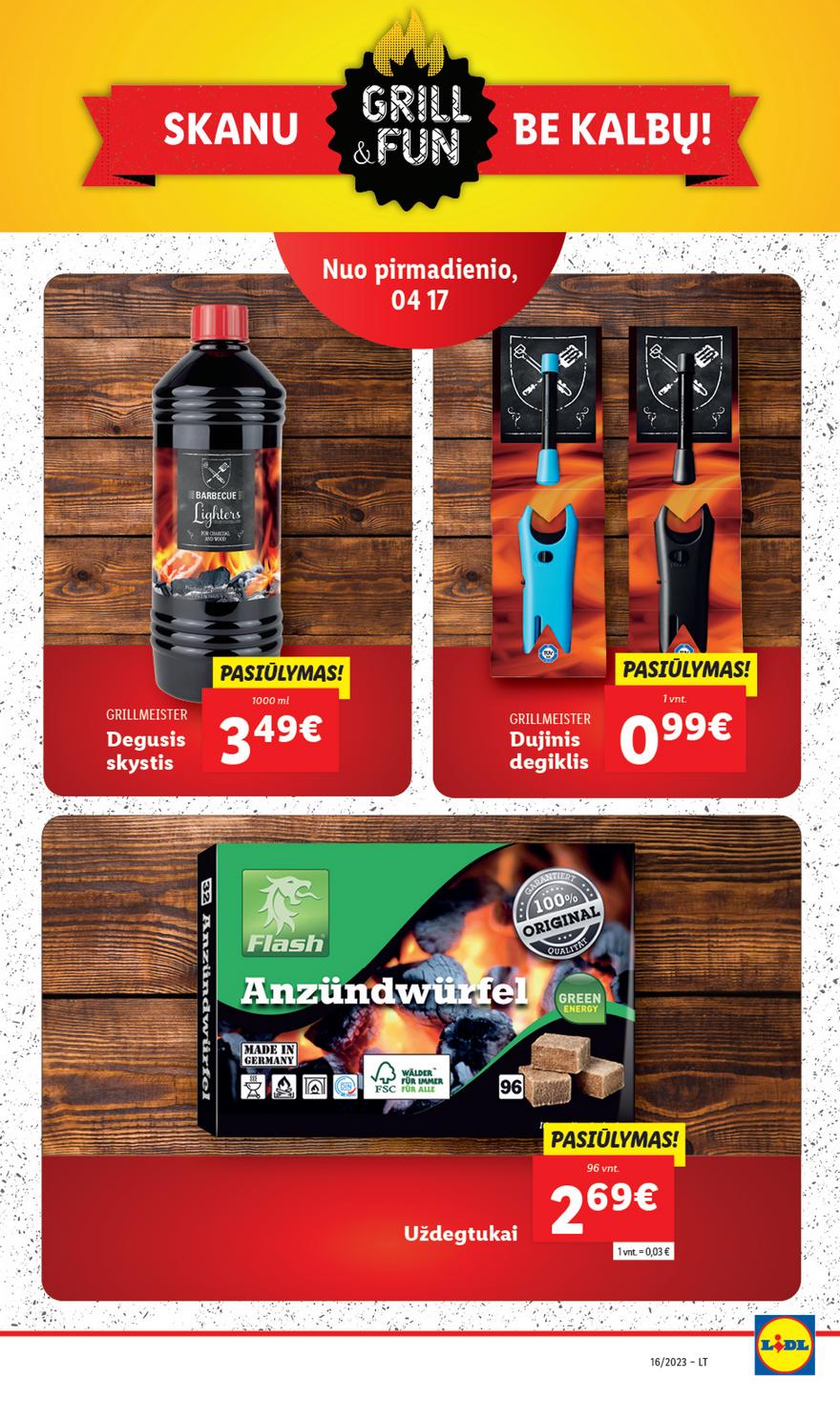 Lidl pasiūlymai akcijos nuo 
  2023-04-17 iki 
  2023-04-23 | Leidinukas.lt puslapis 32