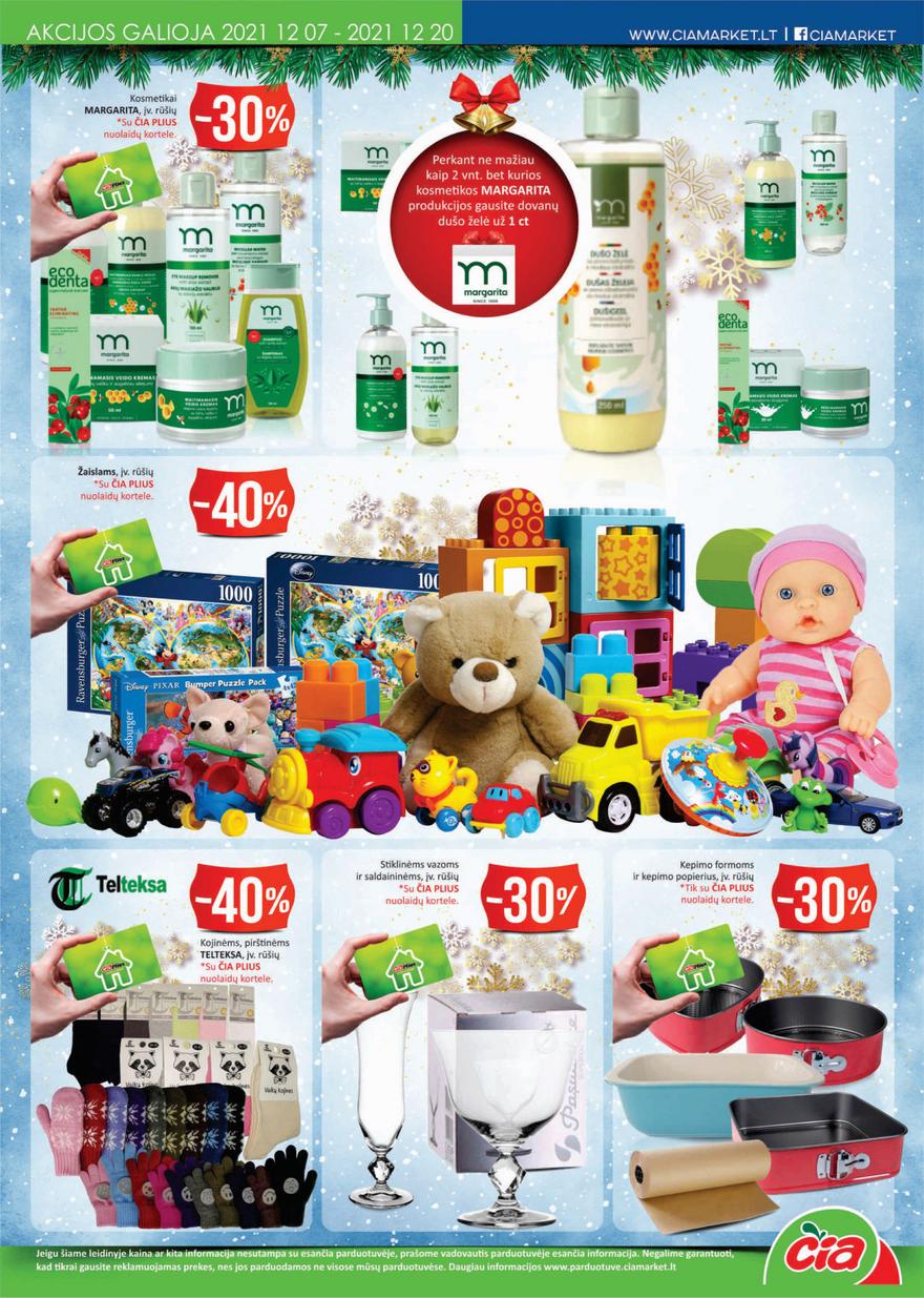 Čia market leidinys akcijos nuo 
  2021-12-07 iki 
  2021-12-20 | Leidinukas.lt puslapis 15