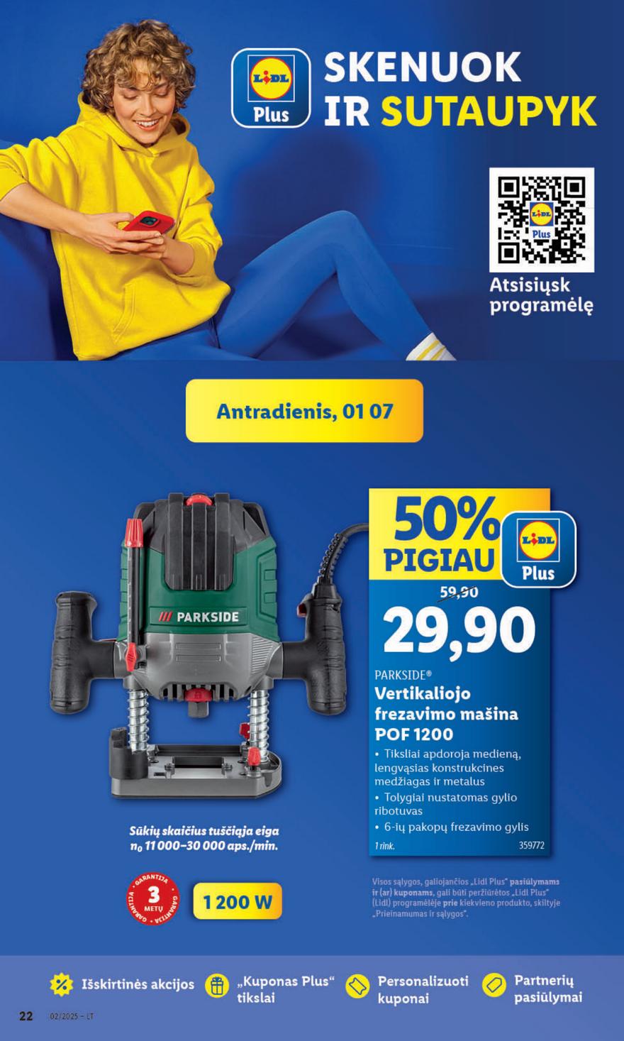 Lidl ne maisto leidinys akcijos nuo 
  2025-01-06 iki 
  2025-01-12 | Leidinukas.lt puslapis 22