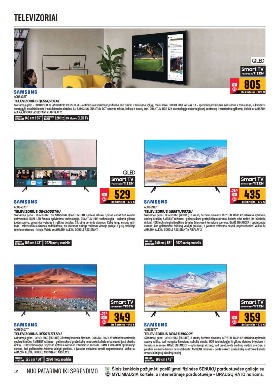 Senukai reklaminis leidinys akcijos nuo 
  2020-11-04 iki 
  2020-11-30 | Leidinukas.lt puslapis 12