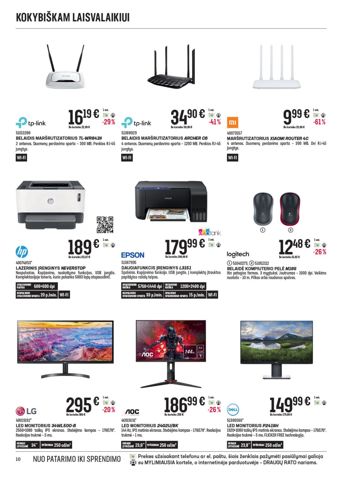 Senukai reklaminis leidinys akcijos nuo 
  2021-02-24 iki 
  2021-03-30 | Leidinukas.lt puslapis 10