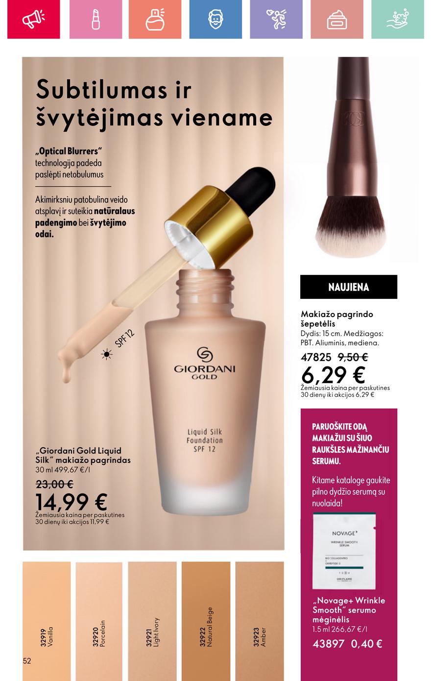 Oriflame katalogas akcijos nuo 
  2025-08-24 iki 
  2025-09-13 | Leidinukas.lt puslapis 52