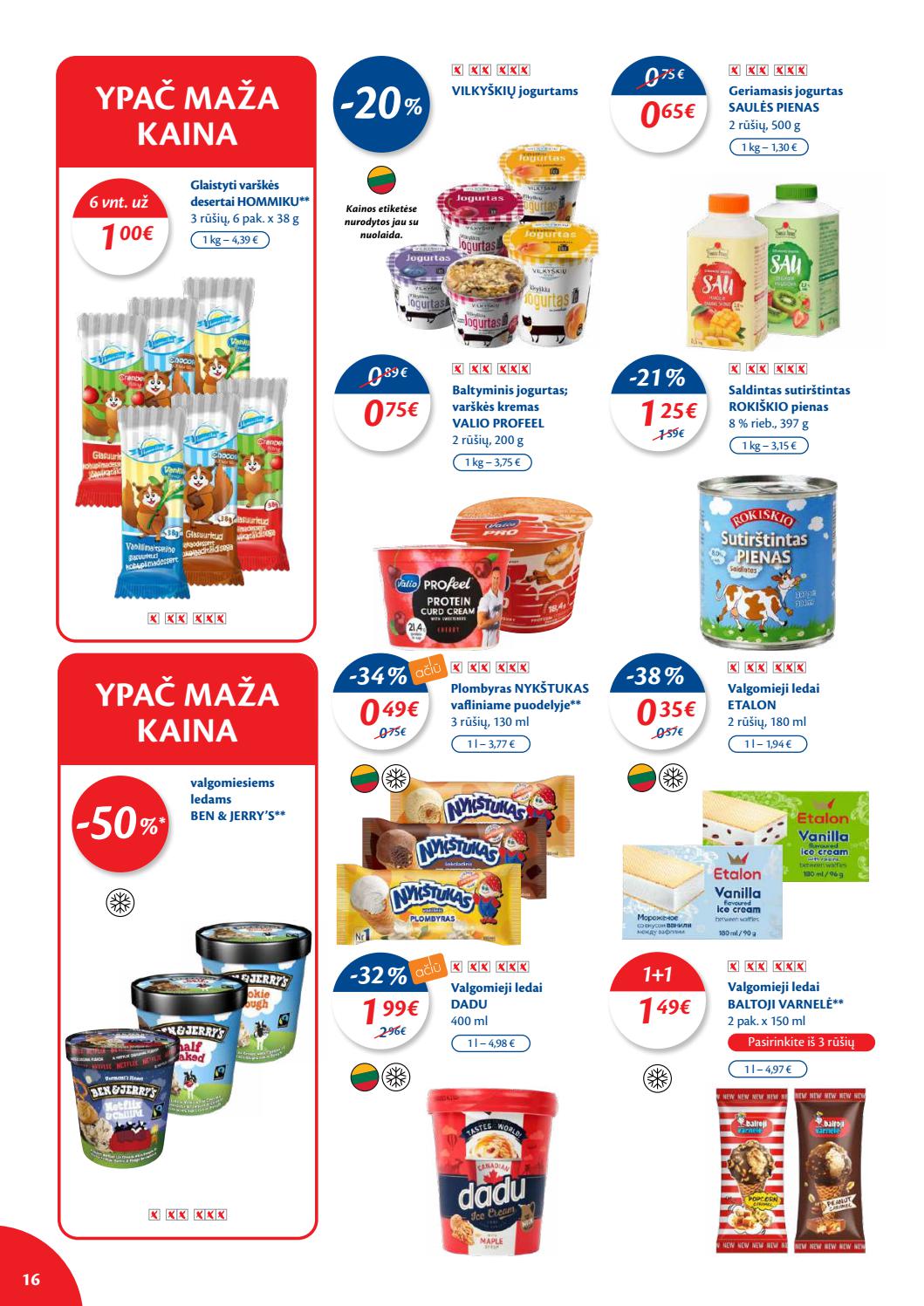 Maxima kaininis leidinys akcijos nuo 
  2021-08-10 iki 
  2021-08-16 | Leidinukas.lt puslapis 16