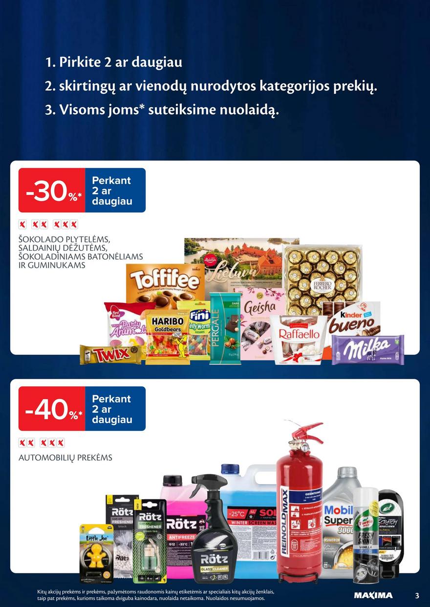Maxima savaitinis leidinys 40 akcijos nuo 
  2024-10-01 iki 
  2024-10-07 | Leidinukas.lt puslapis 3
