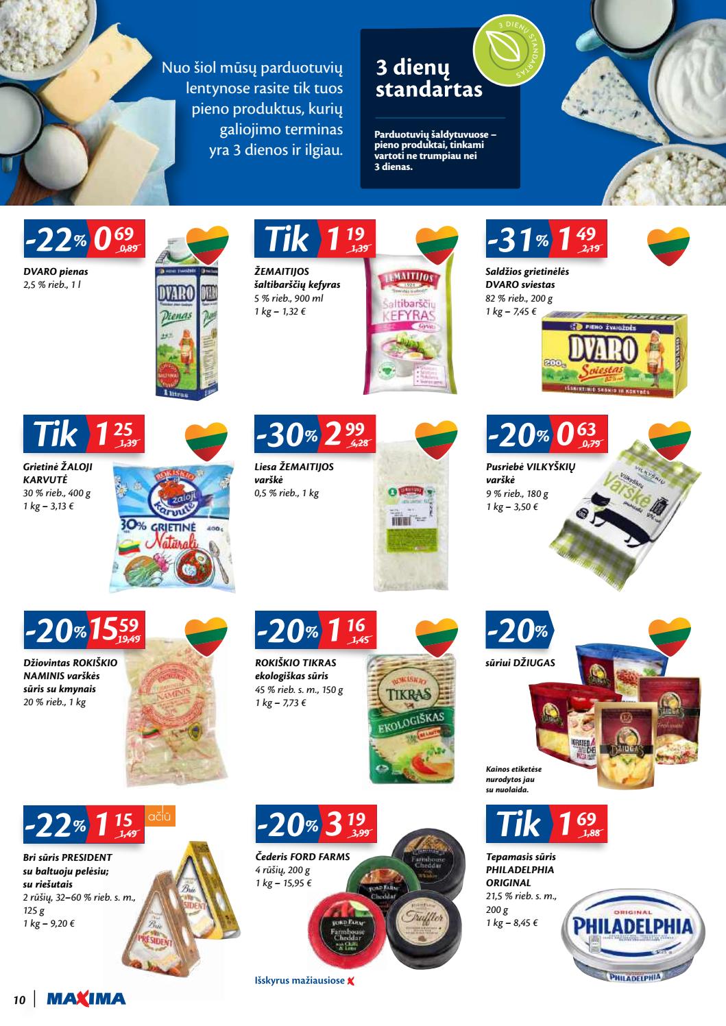 Maxima kaininis leidinys akcijos nuo 
  2020-08-25 iki 
  2020-08-31 | Leidinukas.lt puslapis 10