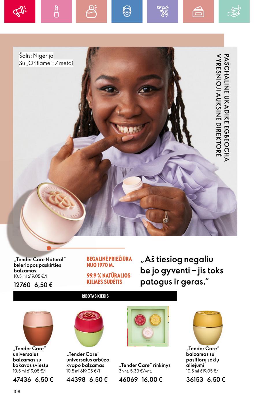 Oriflame katalogas akcijos nuo 
  2025-03-09 iki 
  2025-03-29 | Leidinukas.lt puslapis 108