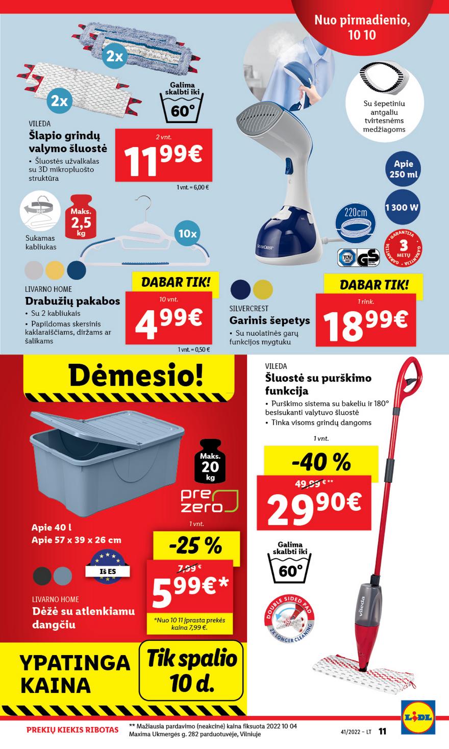 Ldil ne maisto prekių pasiūlymai akcijos nuo 
  2022-10-10 iki 
  2022-10-16 | Leidinukas.lt puslapis 11