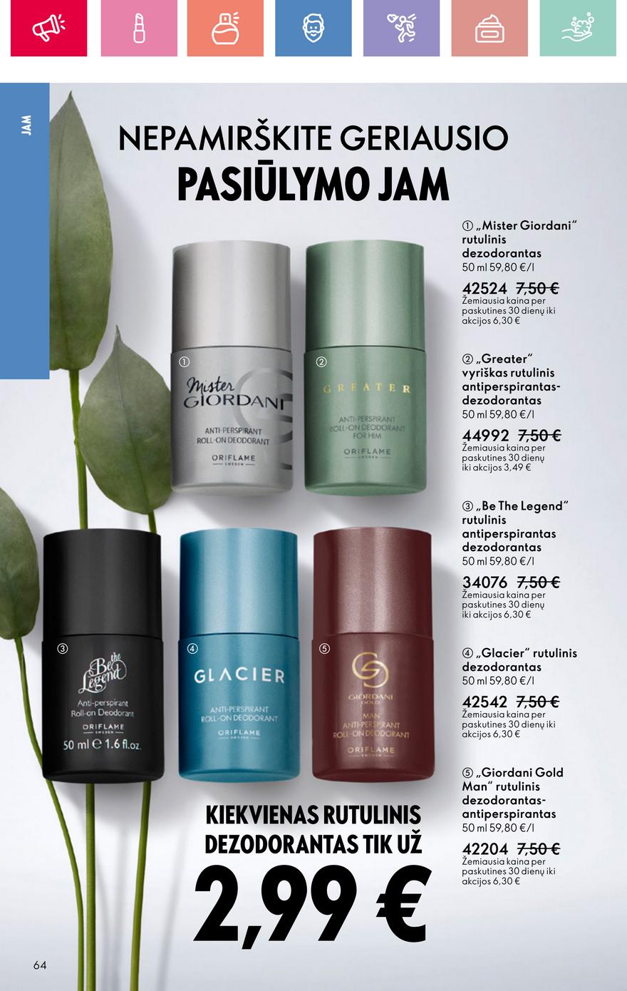 Oriflame katalogas akcijos nuo 
  2025-02-16 iki 
  2025-03-08 | Leidinukas.lt puslapis 64