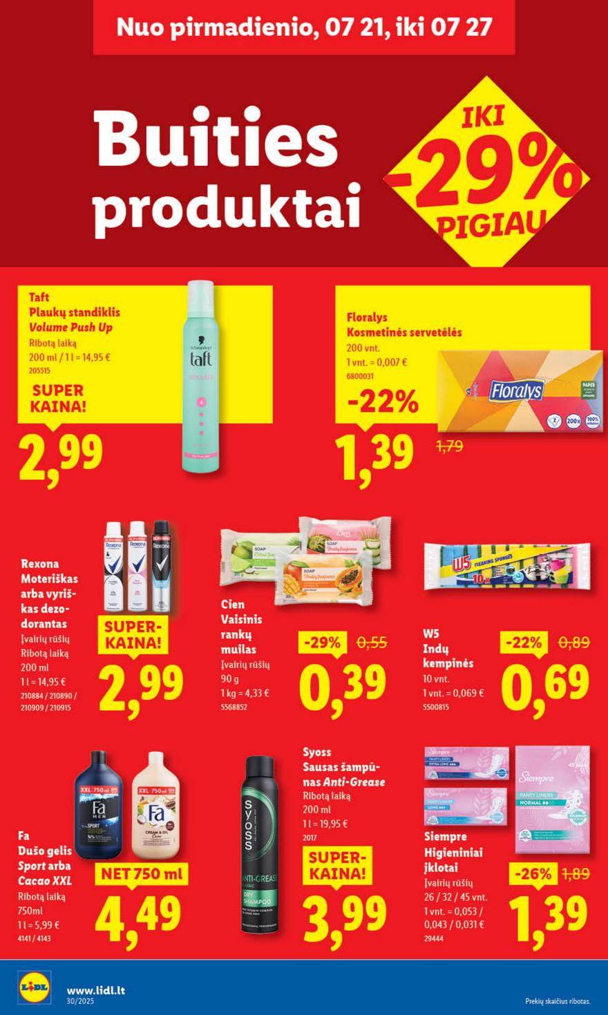 Lidl leidinys naujas akcijos nuo 
  2025-07-21 iki 
  2025-07-27 | Leidinukas.lt puslapis 42