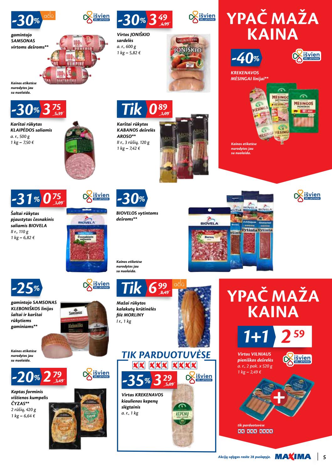 Maxima kaininis leidinys akcijos nuo 
  2020-11-03 iki 
  2020-11-09 | Leidinukas.lt puslapis 5