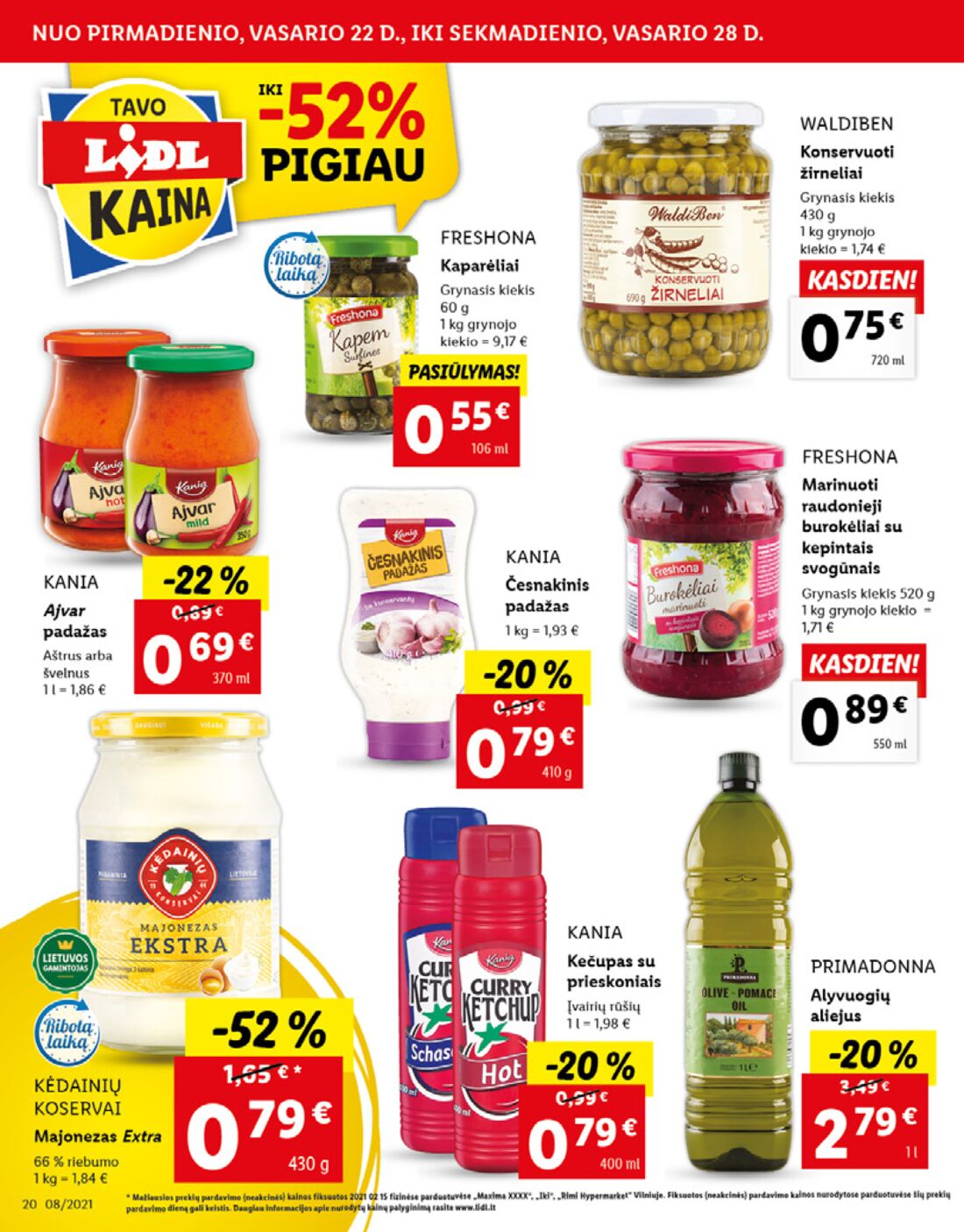 Lidl savaitinis leidinys akcijos nuo 
  2021-02-22 iki 
  2021-02-28 | Leidinukas.lt puslapis 20