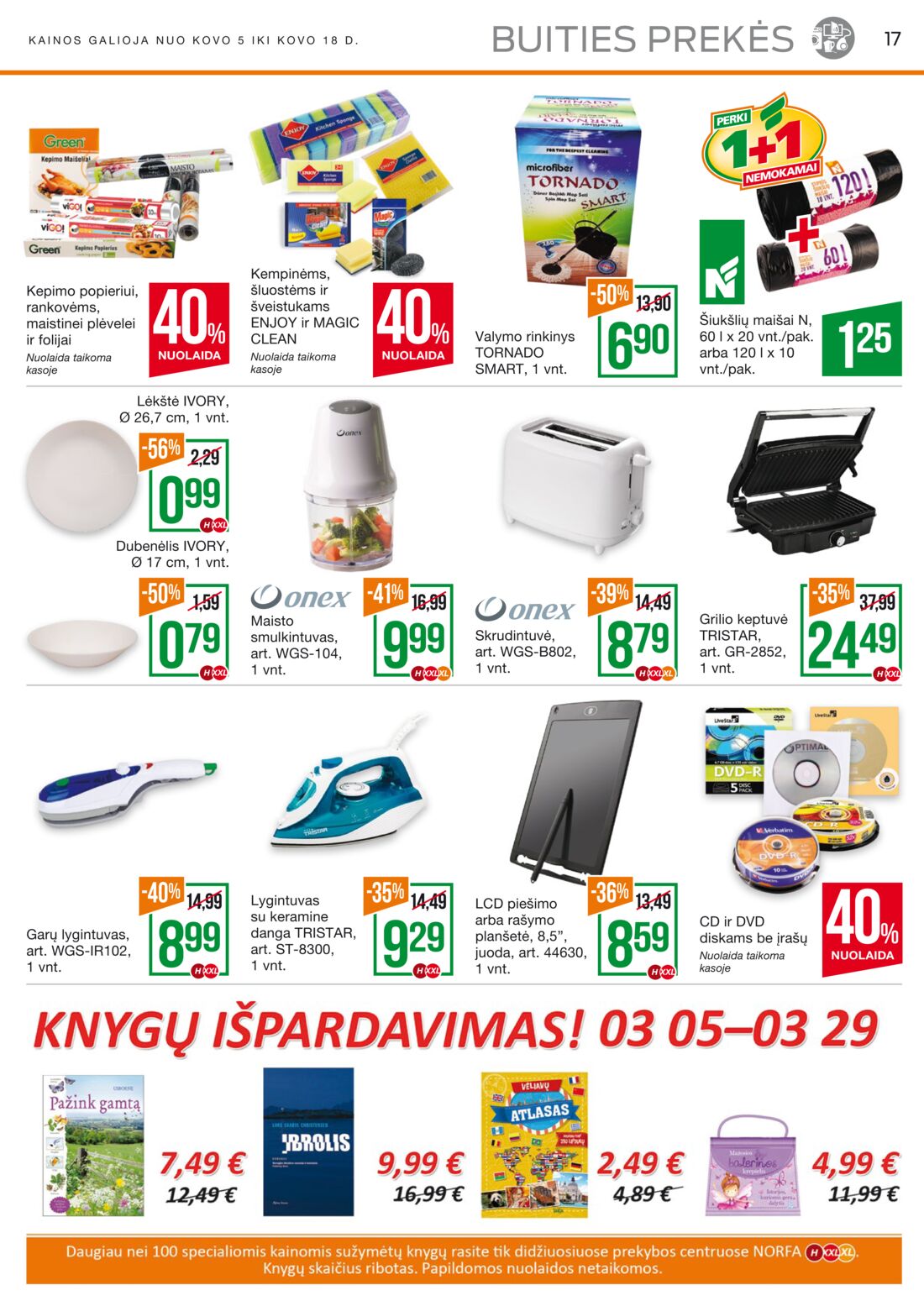 Norfa kaininis leidinys akcijos nuo 
  2020-03-05 iki 
  2020-03-18 | Leidinukas.lt puslapis 17