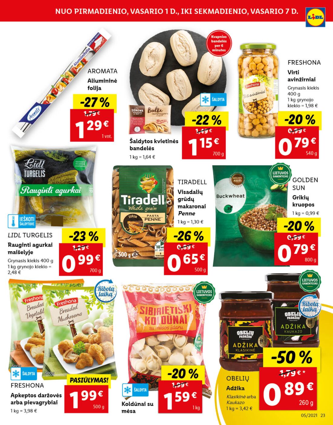 Lidl savaitinis leidinys akcijos nuo 
  2021-02-01 iki 
  2021-02-07 | Leidinukas.lt puslapis 23