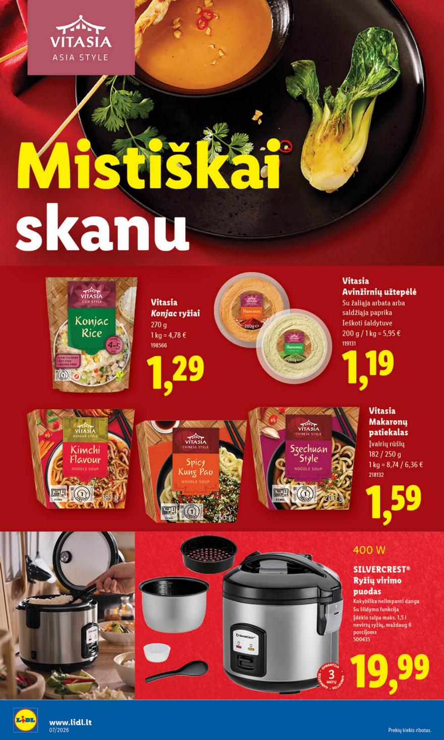 Lidl leidinys akcijos nuo 
  2026-02-09 iki 
  2026-02-15 | Leidinukas.lt puslapis 20