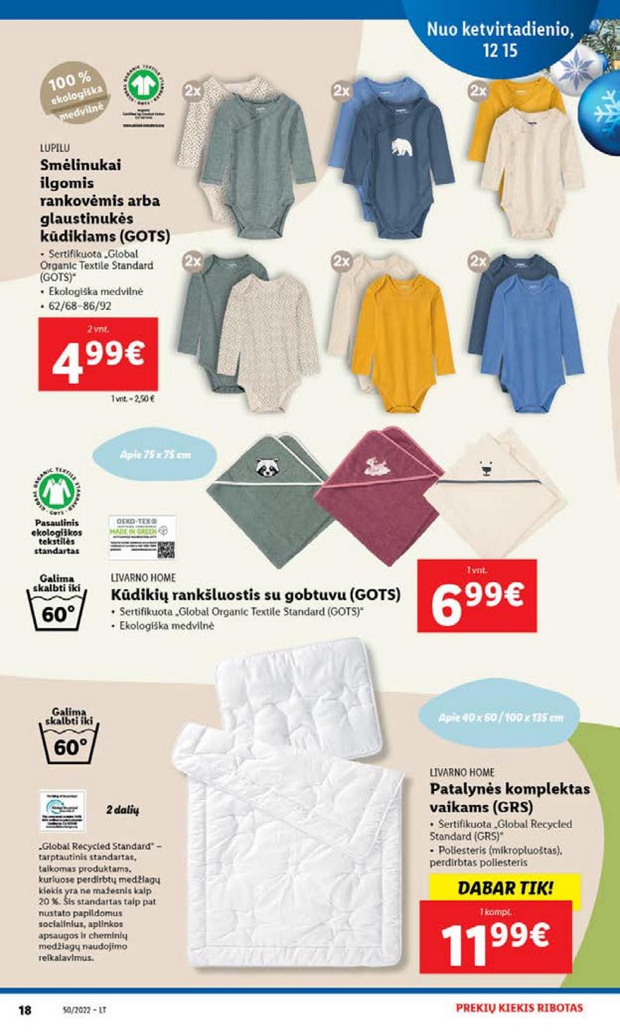 Ldil ne maisto prekių pasiūlymai akcijos nuo 
  2022-12-12 iki 
  2022-12-18 | Leidinukas.lt puslapis 18