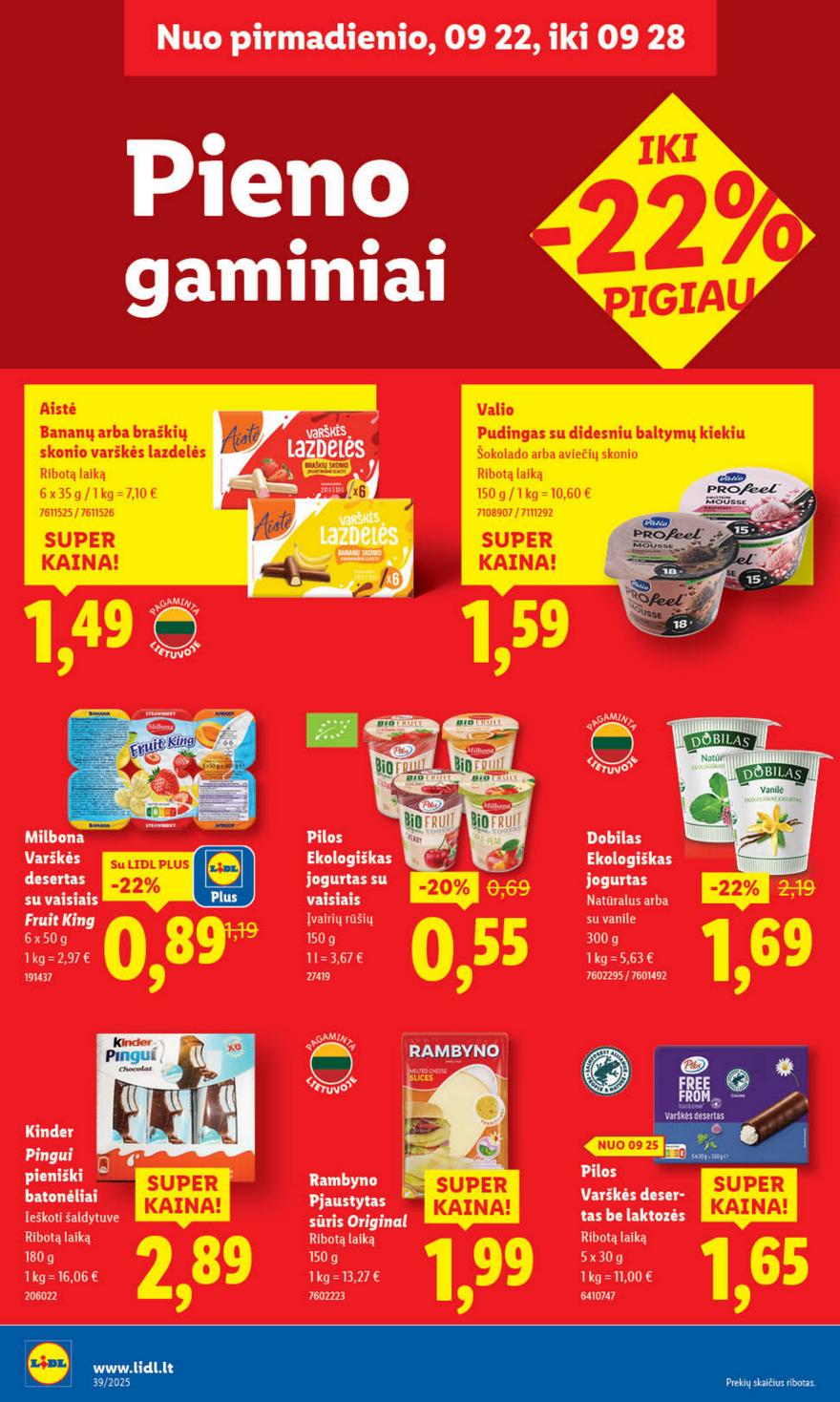 Lidl leidinys naujas akcijos nuo 
  2025-09-22 iki 
  2025-09-28 | Leidinukas.lt puslapis 28