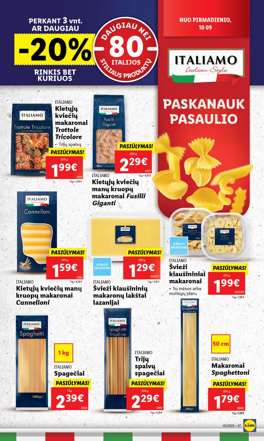 Lidl pasiūlymai akcijos nuo 
  2023-10-09 iki 
  2023-10-15 | Leidinukas.lt puslapis 25