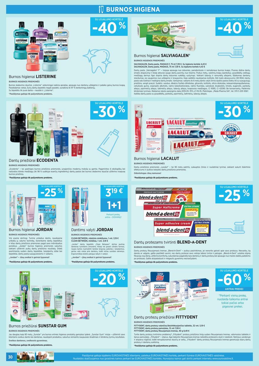 Euro vaistinė leidinys akcijos nuo 
  2022-06-01 iki 
  2022-06-30 | Leidinukas.lt puslapis 30