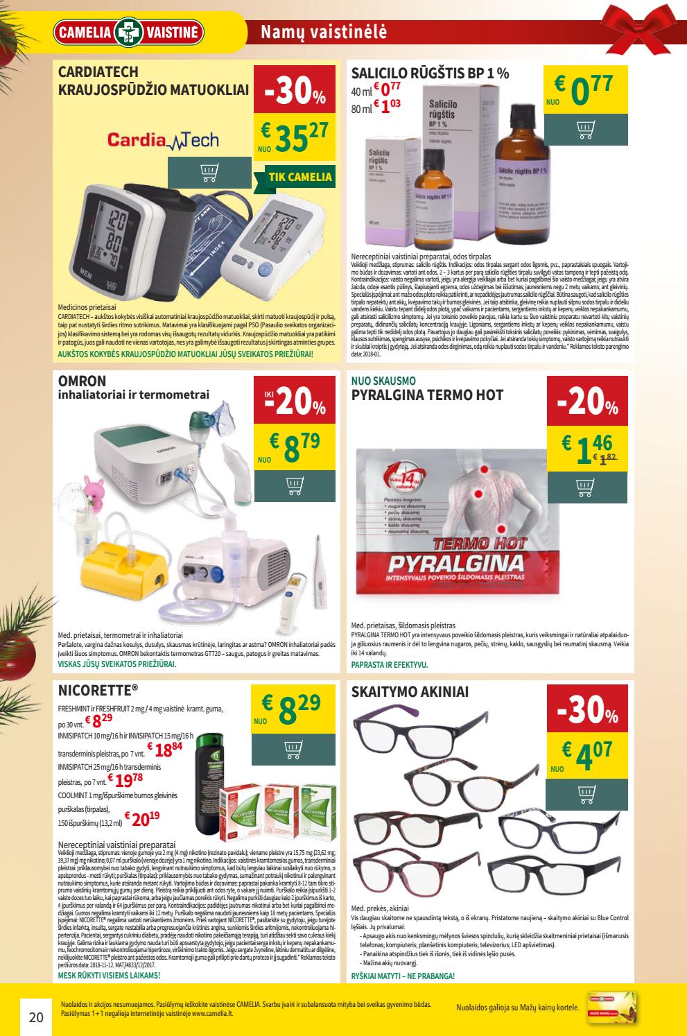 Camelia leidinys akcijos nuo 
  2019-12-01 iki 
  2019-12-31 | Leidinukas.lt puslapis 20