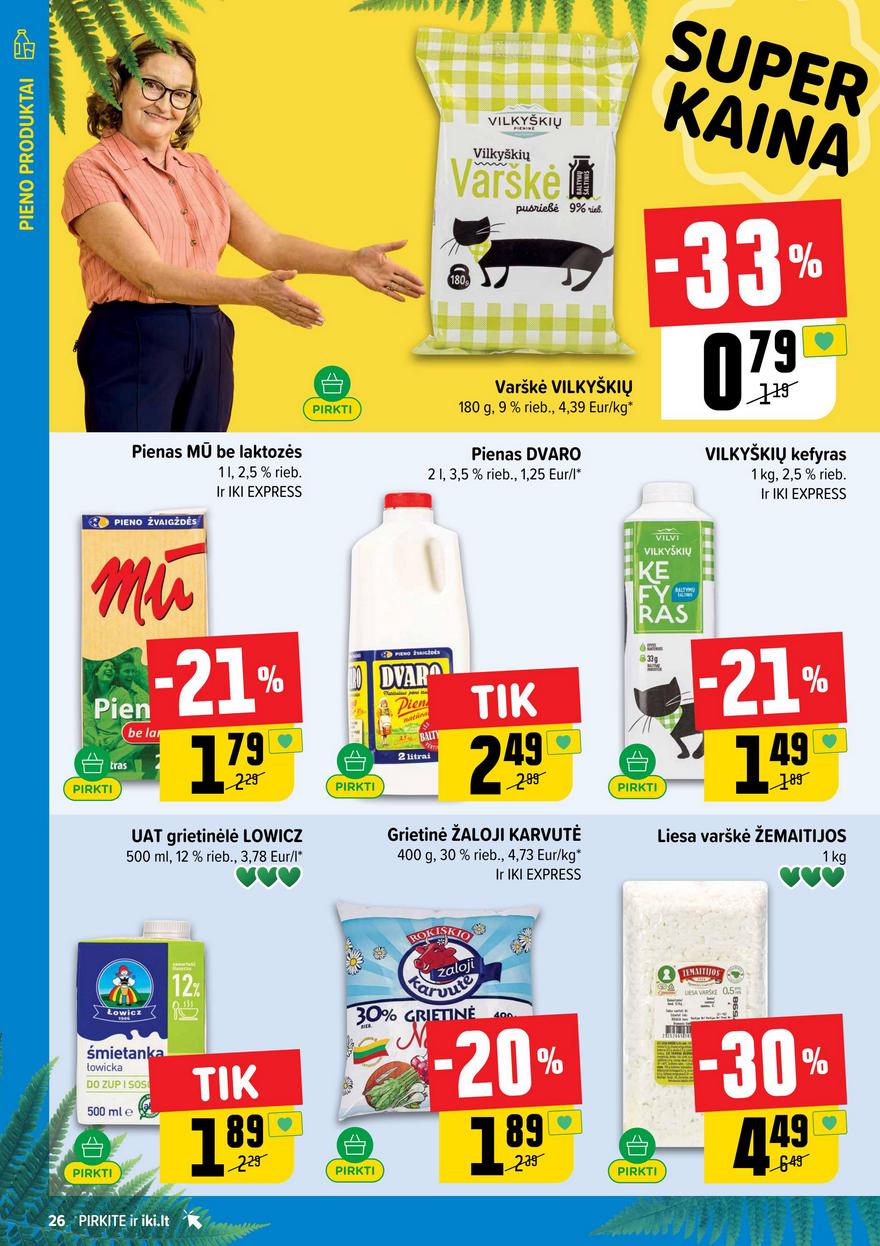 Iki leidinys 26 akcijos nuo 
  2025-06-23 iki 
  2025-06-29 | Leidinukas.lt puslapis 26