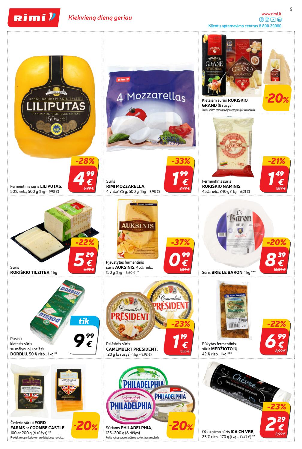 Rimi savaitinis leidinys akcijos nuo 
  2020-03-31 iki 
  2020-04-06 | Leidinukas.lt puslapis 9