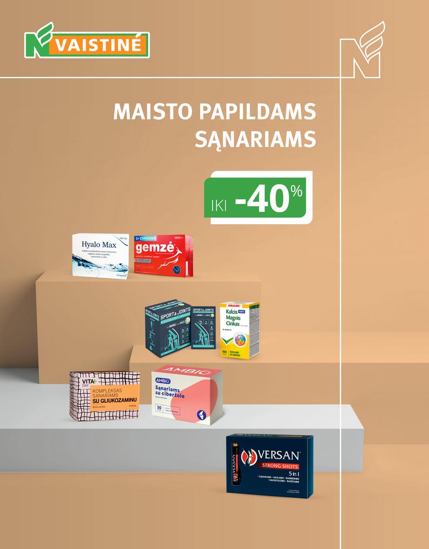 Norfos vaistinės leidinys akcijos nuo 
  2023-07-01 iki 
  2023-07-31 | Leidinukas.lt puslapis 10