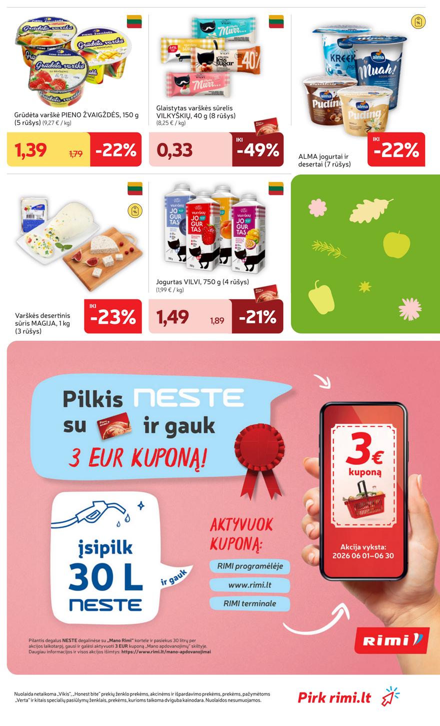 Rimi leidinys akcijos nuo 
  2026-06-09 iki 
  2026-06-15 | Leidinukas.lt puslapis 23