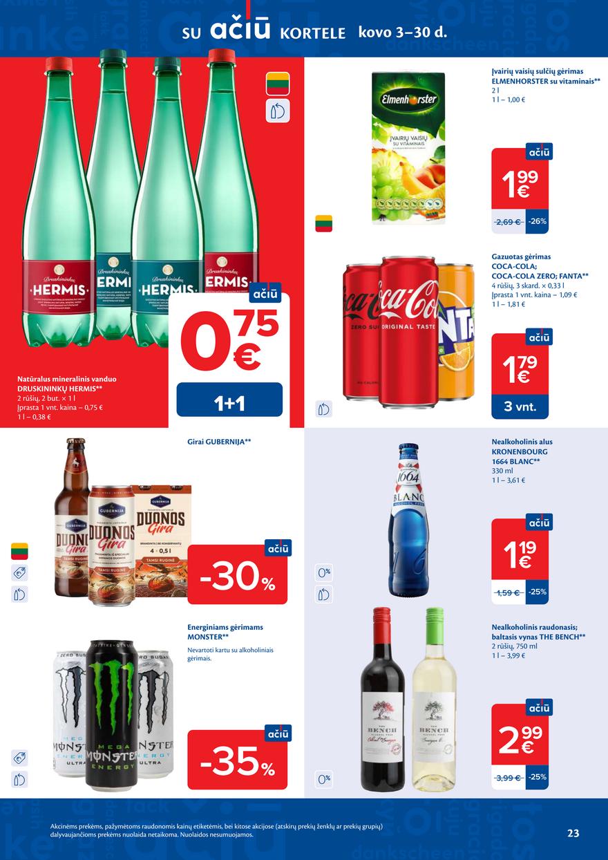 Maxima leidinys akcijos nuo 
  2026-03-24 iki 
  2026-03-30 | Leidinukas.lt puslapis 23