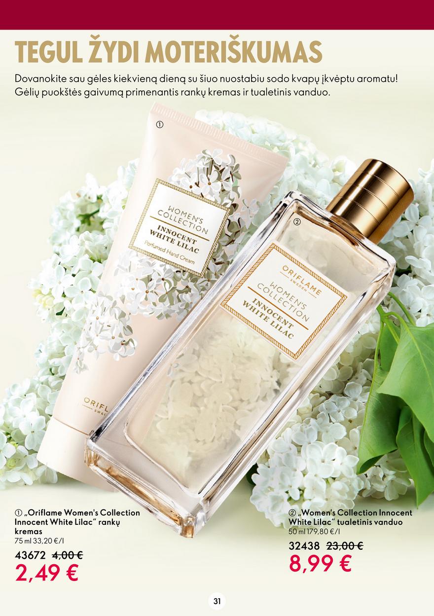 Oriflame katalogas akcijos nuo 
  2023-02-01 iki 
  2023-02-21 | Leidinukas.lt puslapis 31