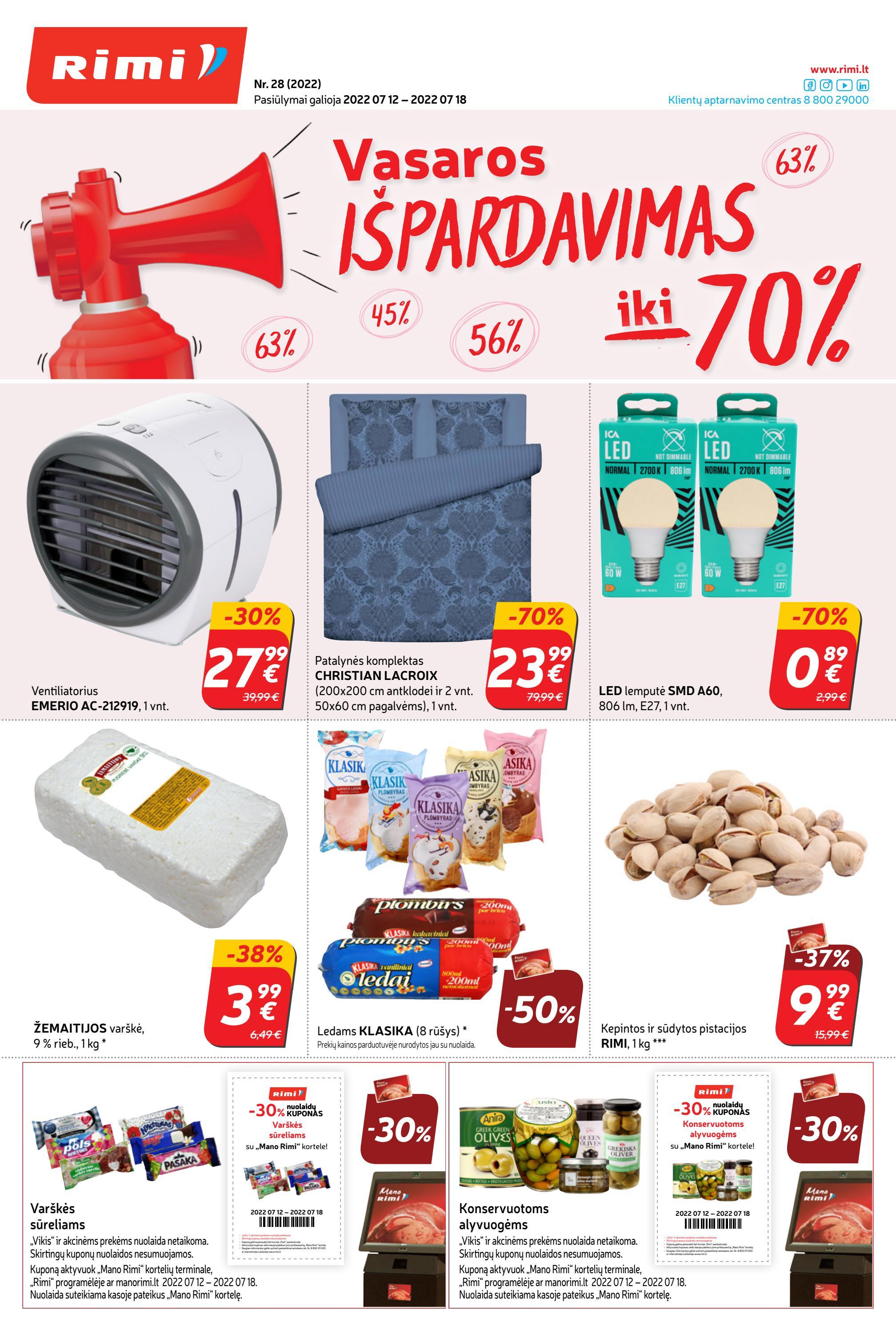 Rimi savaitinis leidinys akcijos nuo 
  2022-07-12 iki 
  2022-07-18 | Leidinukas.lt puslapis 1