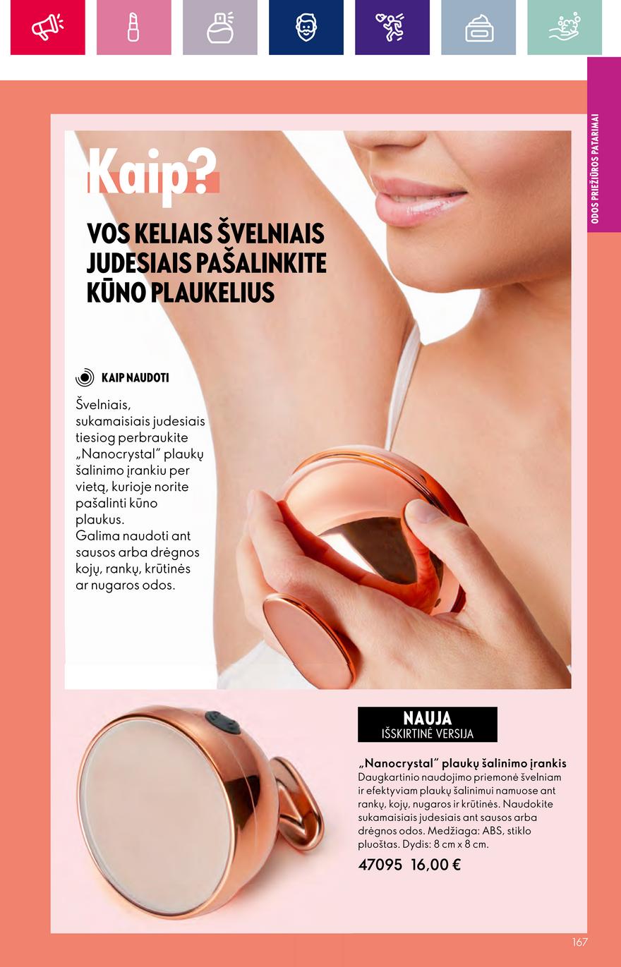 Oriflame katalogas akcijos nuo 
  2023-10-04 iki 
  2023-11-01 | Leidinukas.lt puslapis 167