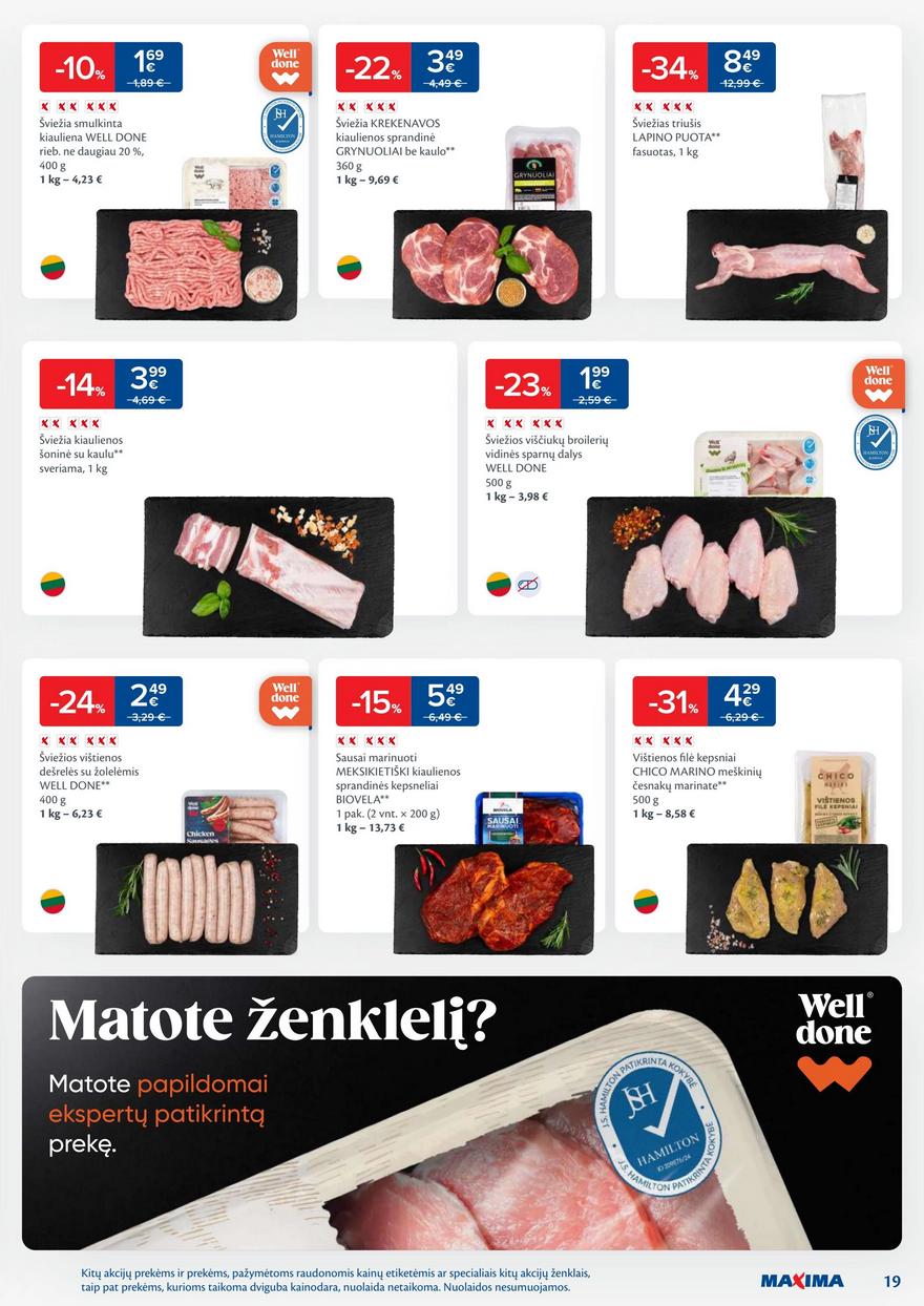 Maxima savaitinis leidinys 40 akcijos nuo 
  2024-10-01 iki 
  2024-10-07 | Leidinukas.lt puslapis 19