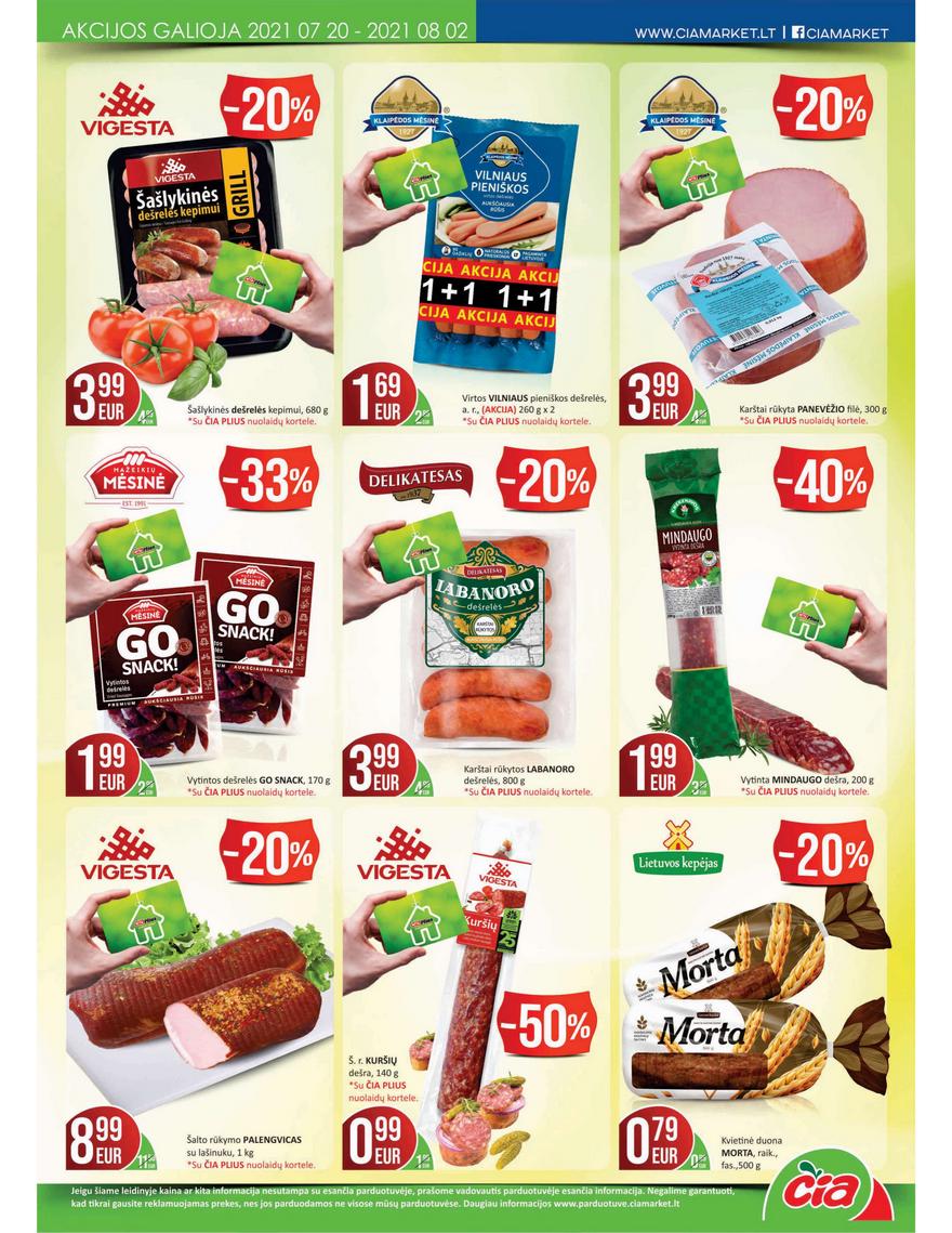 Čia market leidinys akcijos nuo 
  2021-07-20 iki 
  2021-08-02 | Leidinukas.lt puslapis 5