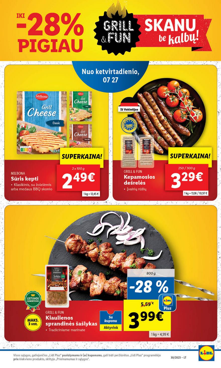 Lidl pasiūlymai akcijos nuo 
  2023-07-24 iki 
  2023-07-30 | Leidinukas.lt puslapis 19