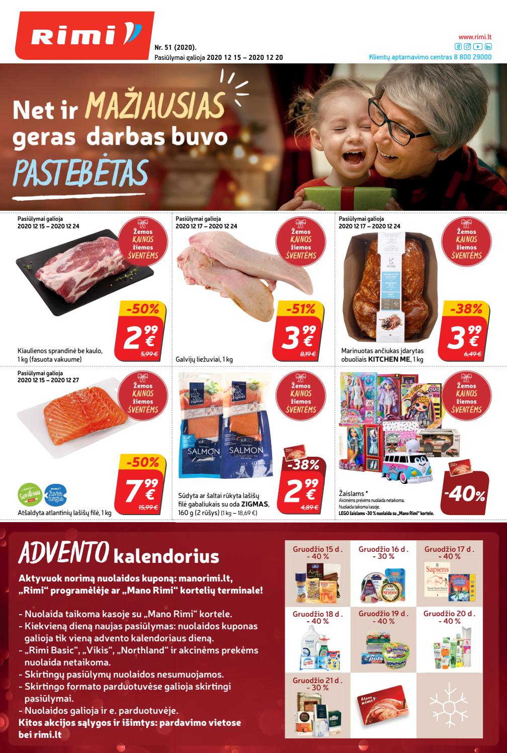Rimi savaitinis leidinys akcijos nuo 
  2020-12-15 iki 
  2020-12-20 | Leidinukas.lt puslapis 1