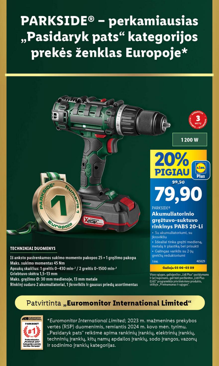 Lidl ne maisto leidinys akcijos nuo 
  2025-03-03 iki 
  2025-03-09 | Leidinukas.lt puslapis 38
