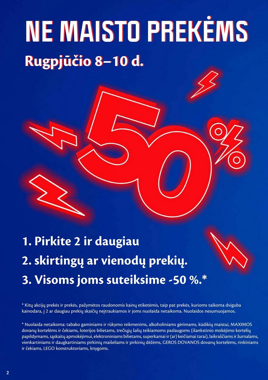 Maxima leidinukas akcijos nuo 
  2025-08-05 iki 
  2025-08-11 | Leidinukas.lt puslapis 2