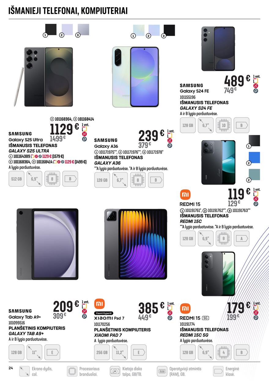 Senukai leidinys akcijos nuo 
  2025-09-10 iki 
  2025-10-13 | Leidinukas.lt puslapis 24