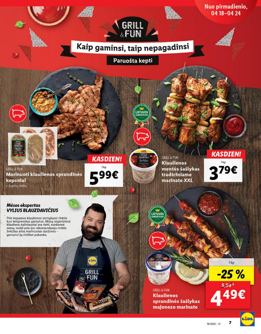 Lidl maisto prekių pasiūlymai akcijos nuo 
  2022-04-18 iki 
  2022-04-24 | Leidinukas.lt puslapis 7