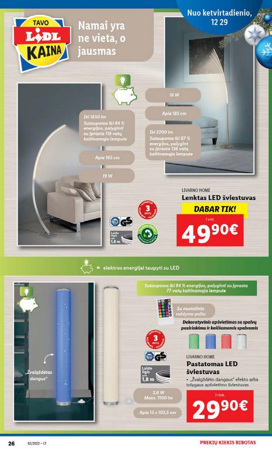 Ldil ne maisto prekių pasiūlymai akcijos nuo 
  2022-12-26 iki 
  2023-01-01 | Leidinukas.lt puslapis 26