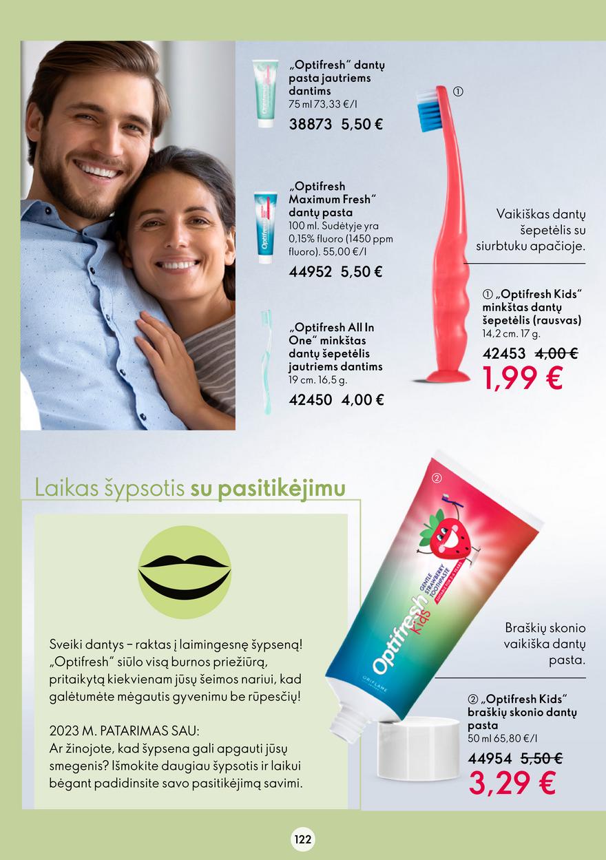 Oriflame katalogas akcijos nuo 
  2022-12-21 iki 
  2023-01-10 | Leidinukas.lt puslapis 122