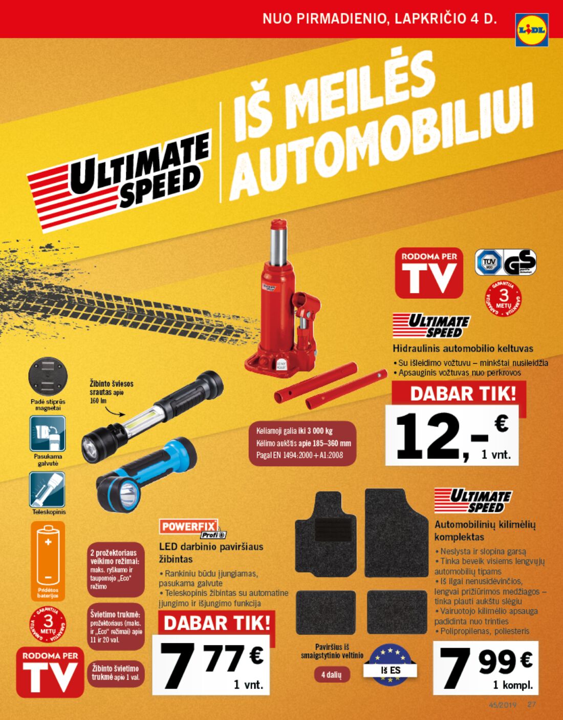 Lidl savaitinis leidinys akcijos nuo 
  2019-11-04 iki 
  2019-11-10 | Leidinukas.lt puslapis 27