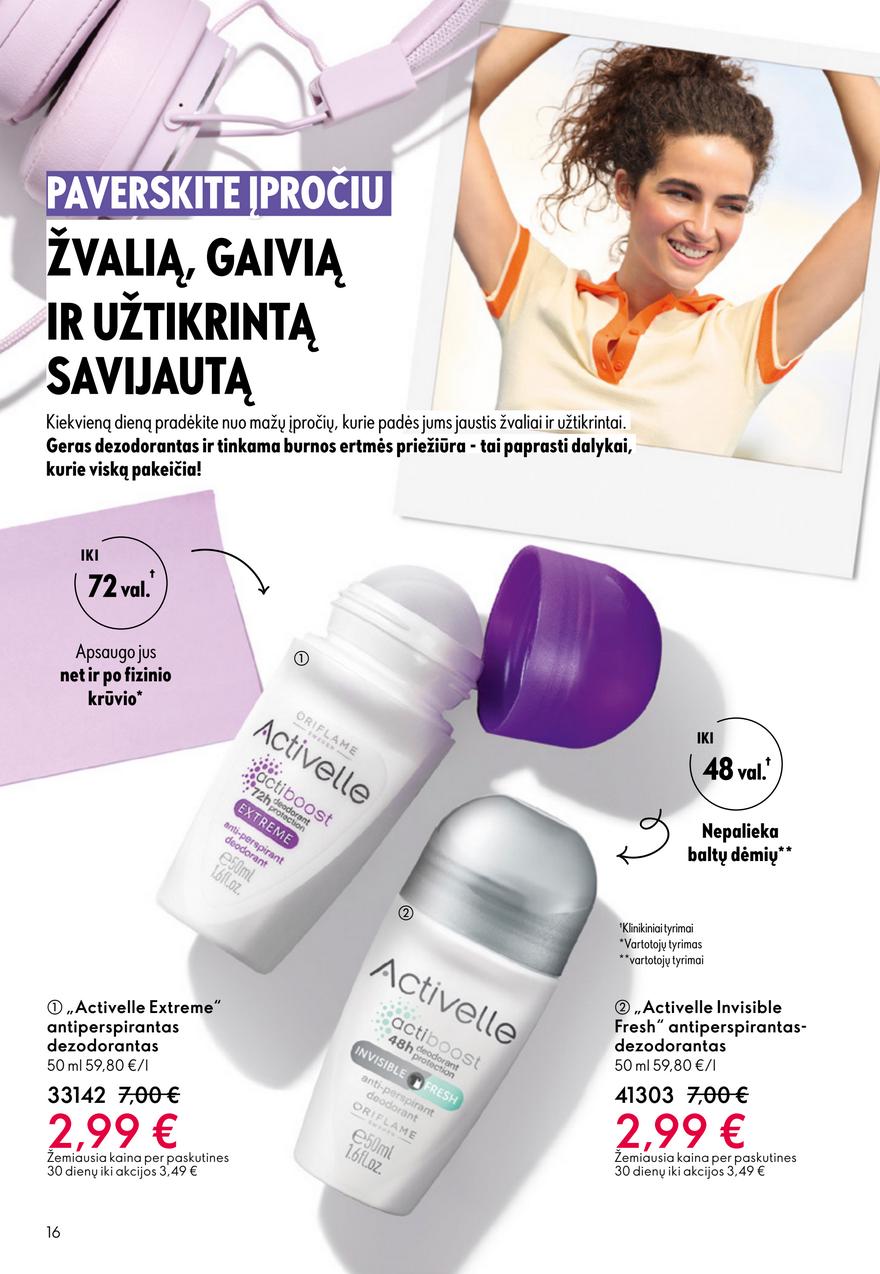 Oriflame katalogas akcijos nuo 
  2025-10-08 iki 
  2025-10-28 | Leidinukas.lt puslapis 16