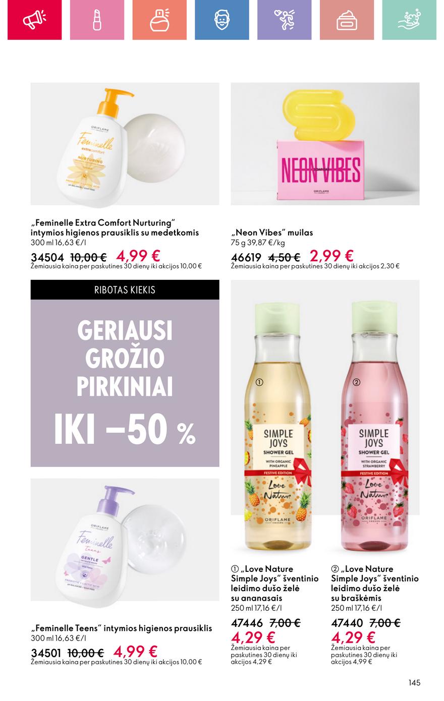 Oriflame katalogas akcijos nuo 
  2025-05-11 iki 
  2025-05-31 | Leidinukas.lt puslapis 145