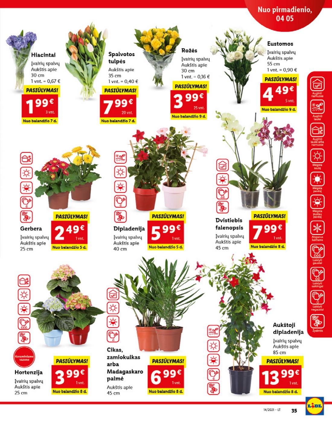 Lidl maisto prekių pasiūlymai akcijos nuo 
  2021-04-05 iki 
  2021-04-11 | Leidinukas.lt puslapis 35