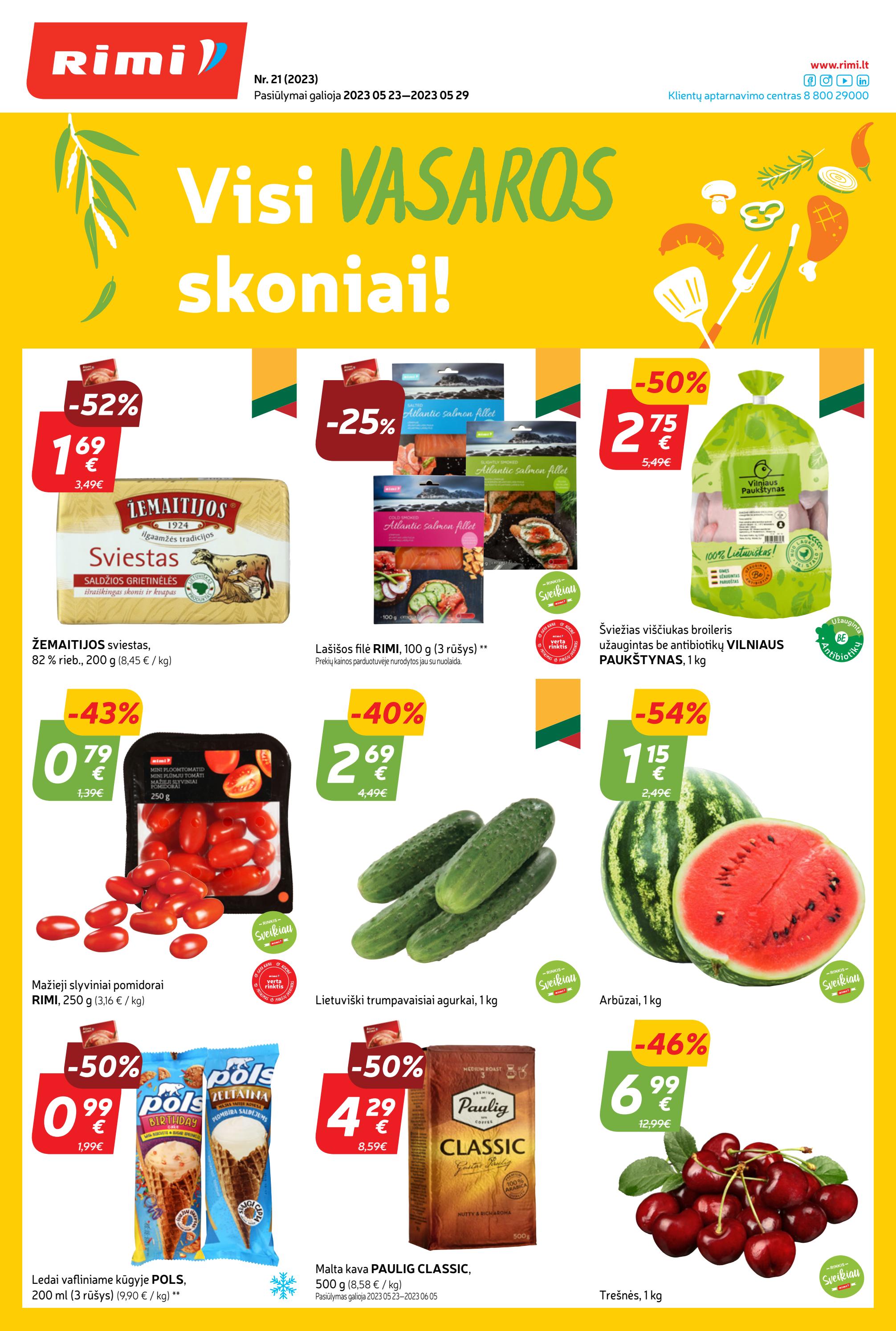 Rimi savaitinis leidinys akcijos nuo 
  2023-05-23 iki 
  2023-05-29 | Leidinukas.lt puslapis 1