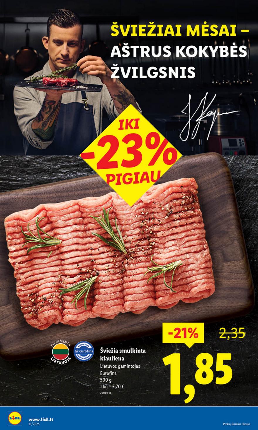 Lidl leidinys naujas akcijos nuo 
  2025-07-28 iki 
  2025-08-03 | Leidinukas.lt puslapis 8