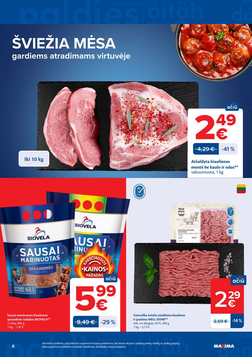 Maxima leidinys akcijos nuo 
  2026-06-16 iki 
  2026-06-22 | Leidinukas.lt puslapis 6