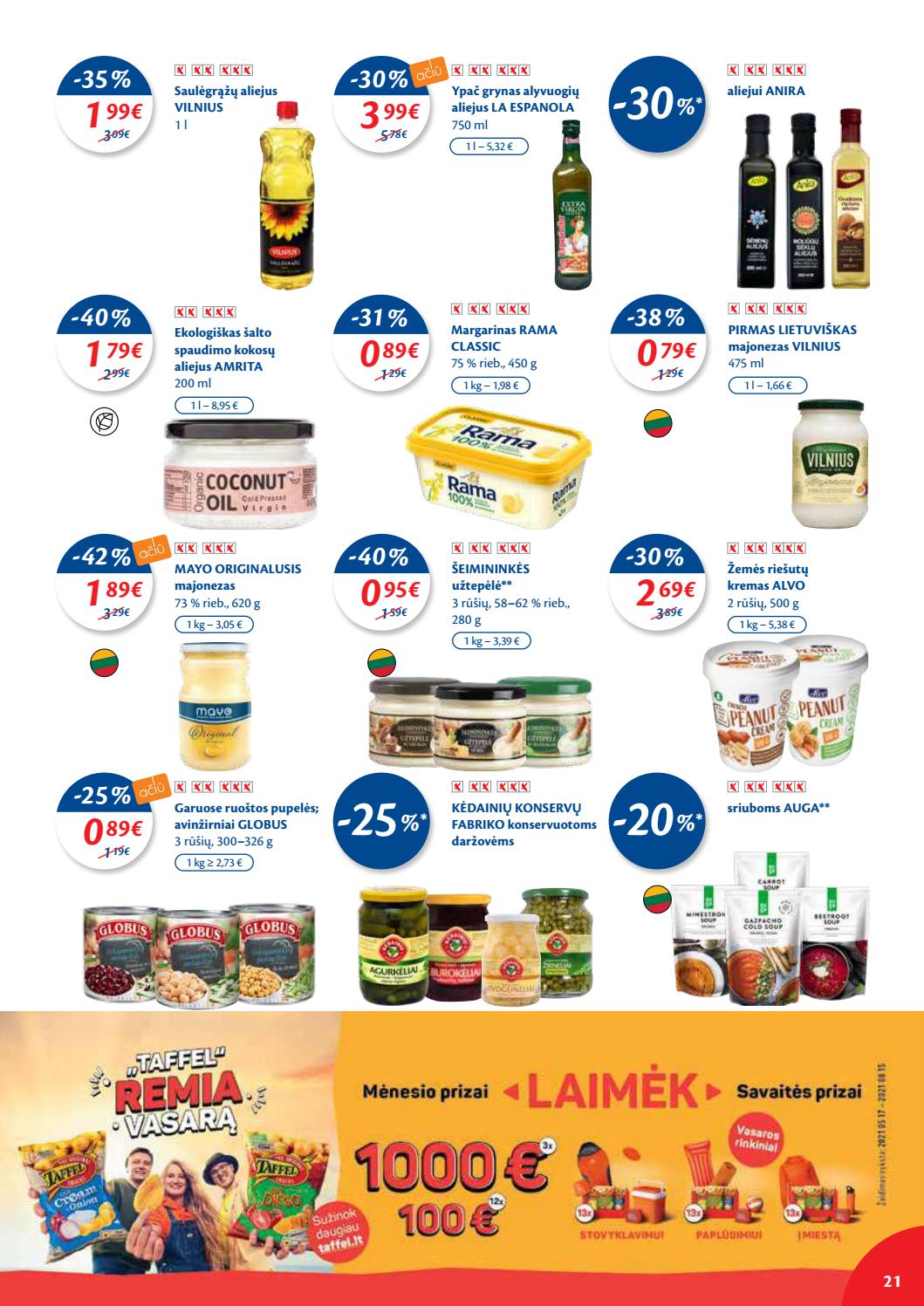 Maxima kaininis leidinys akcijos nuo 
  2021-06-22 iki 
  2021-06-28 | Leidinukas.lt puslapis 21